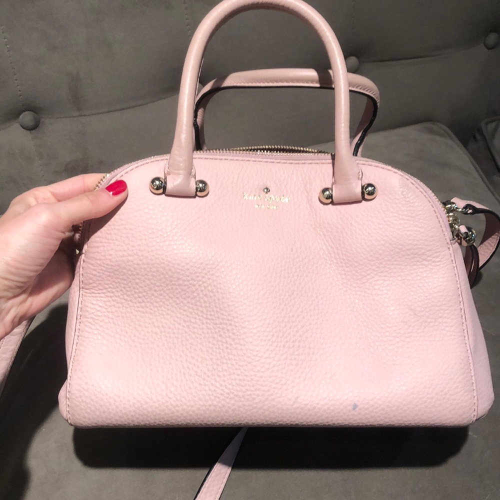 Light pink, small Kate Spade purse